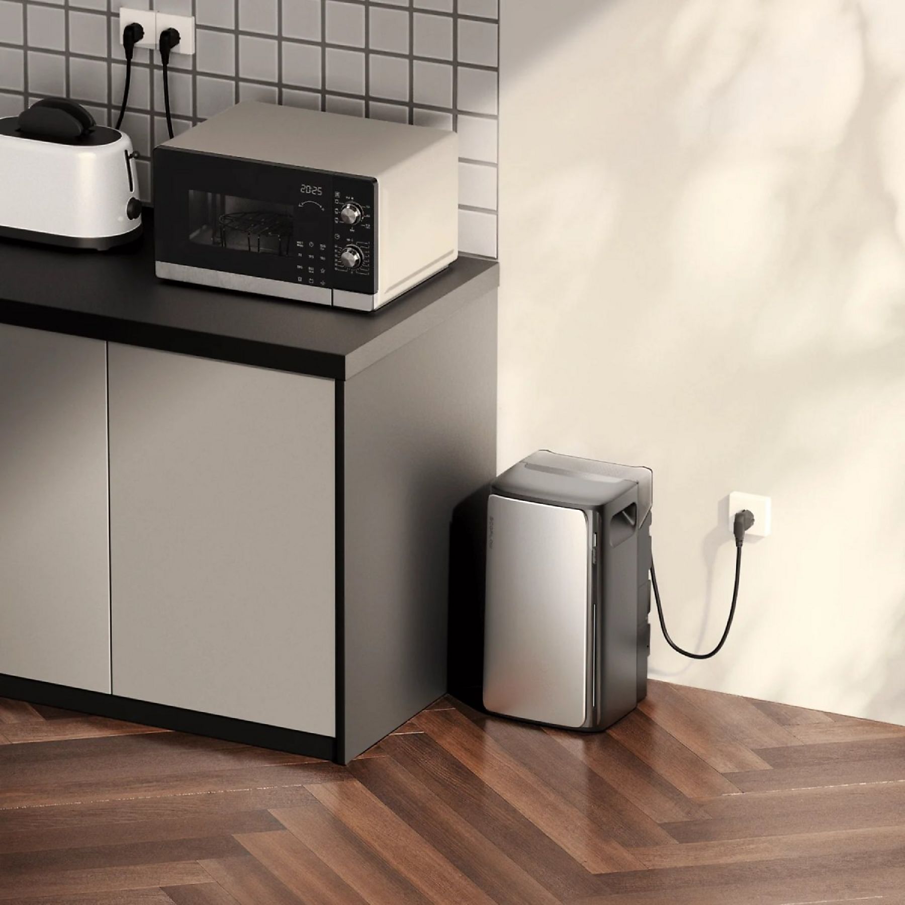 ECOFLOW STREAM Ultra und 5×AC Pro, Kabel, intelligenter Zähler, Solarbatterie, schwarz - Image 4