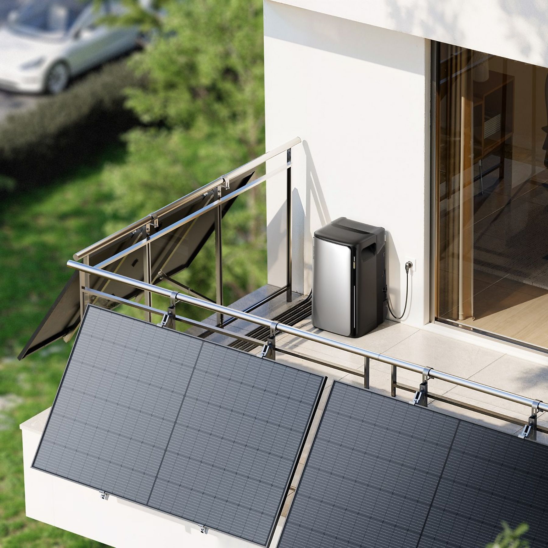 ECOFLOW STREAM Ultra und 4×AC Pro, Kabel, intelligenter Zähler Solarbatterie Schwarz - Image 3