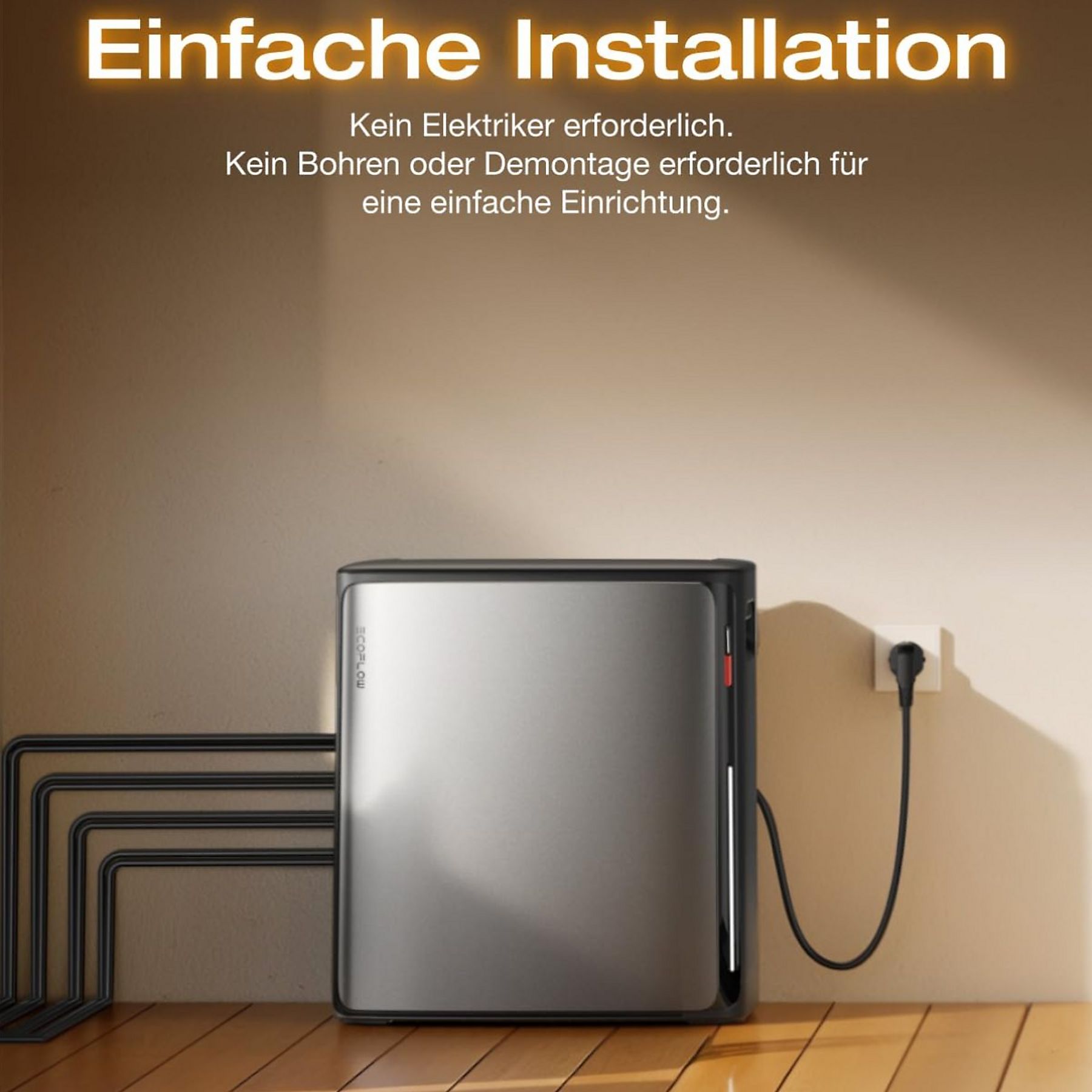ECOFLOW STREAM Ultra X 3,84 kWh, 4 MPPT, LFP-Batterie Solarbatterie Schwarz - Image 2