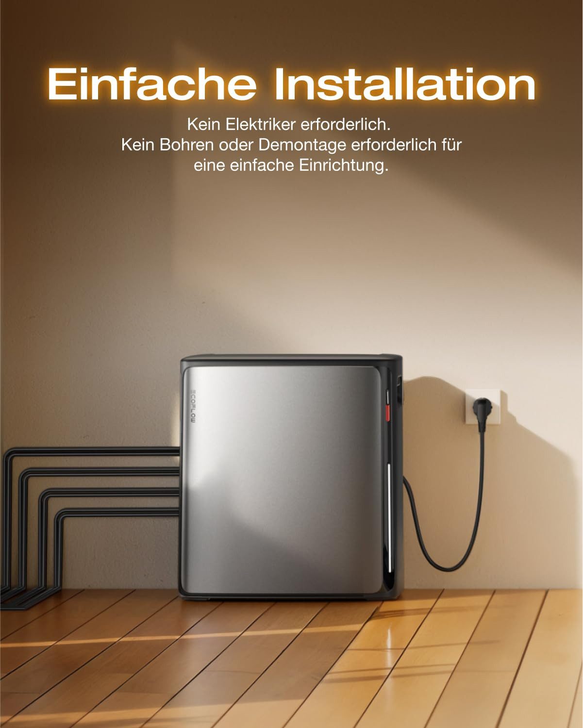ECOFLOW STREAM Ultra und STREAM AC Pro, Parallelkabel Solar-Akku Schwarz - Image 8