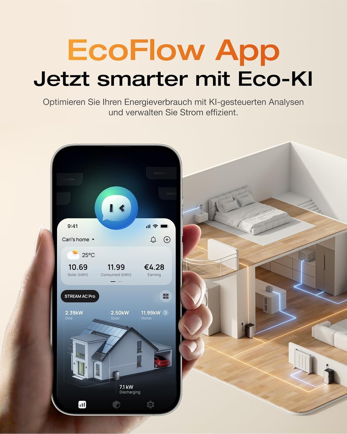ECOFLOW STREAM Ultra und STREAM AC Pro, Parallelkabel Solar-Akku Schwarz - Image 4
