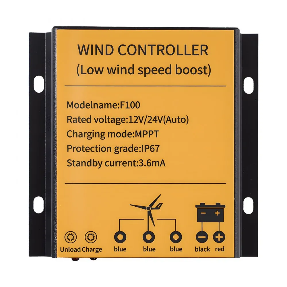 VEVOR Wind- und Solarenergie-Set 24 V 1000 W, 6 Module - Image 2